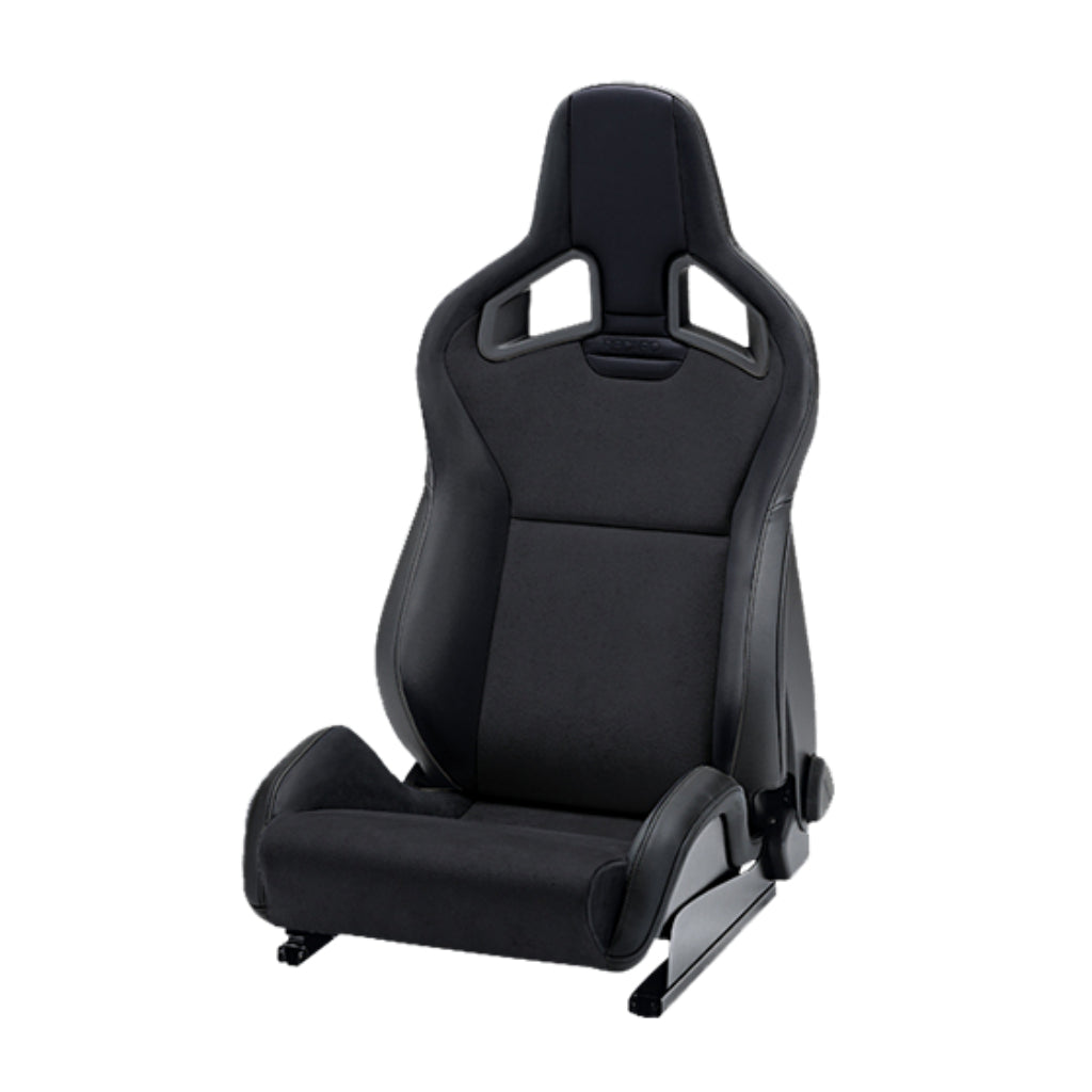 RECARO 410.00.1575 Left Sport Seat Sportster CS, Black Leather / Alcantara