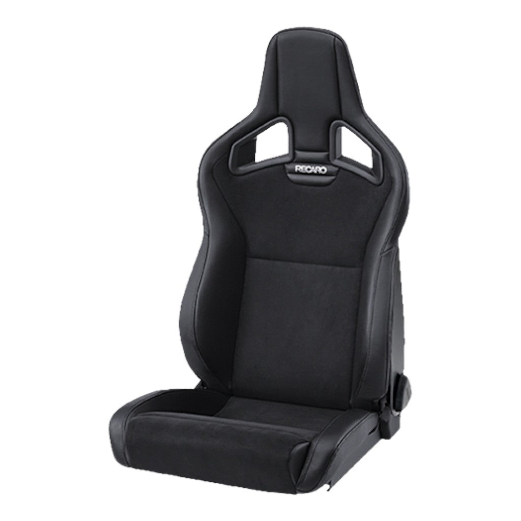 RECARO 414.00.1575 Left Sport Seat Cross Sportster CS, Artificial Leather Black / Dinamica Black  Photo-0