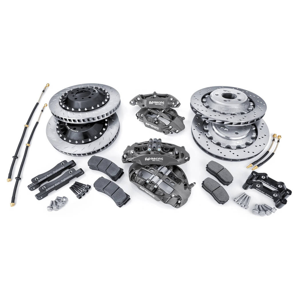 TEAM SCHIRMER BR-AP37HM32-E9X8 Big Braking System GT 378x32 mm / 380 mm Monoblock for BMW M3 (E90 / E92) / 1M (E82)  Photo-0