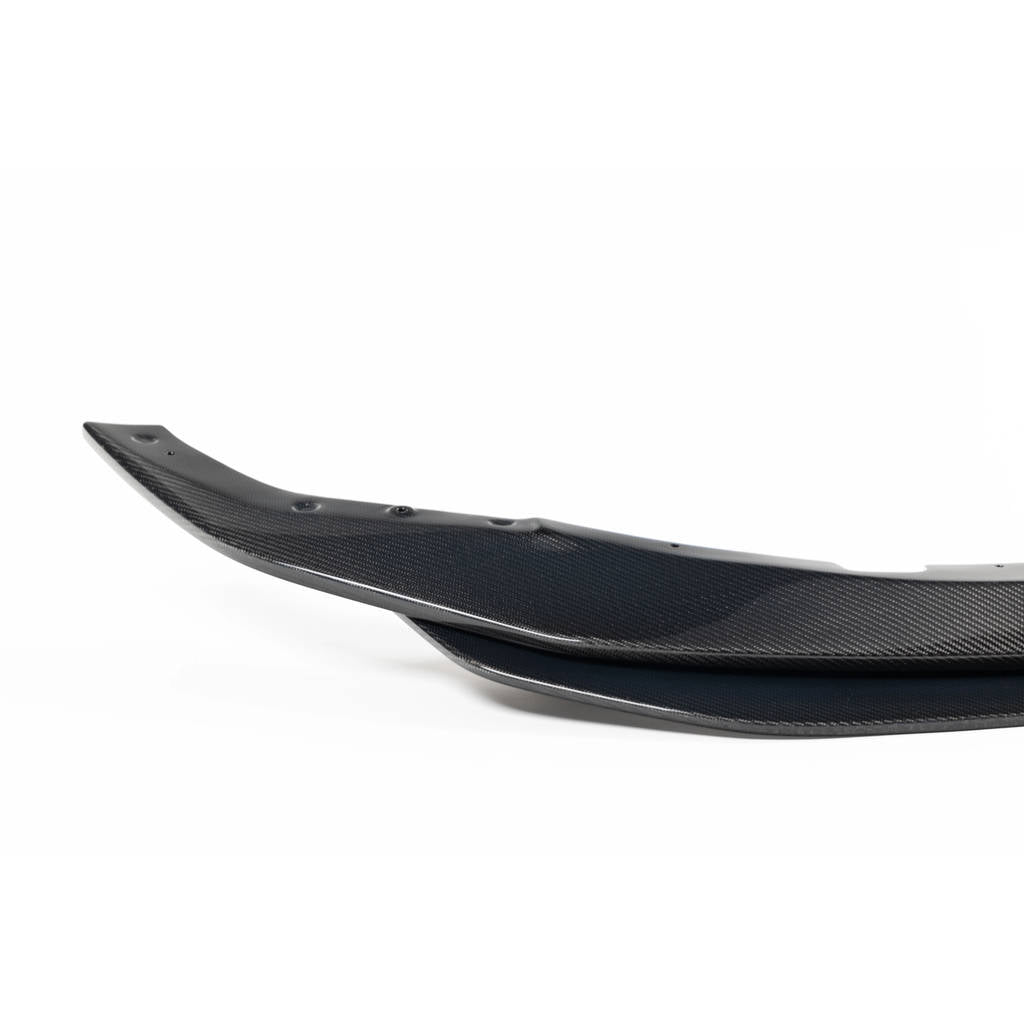 TEAM SCHIRMER EX-FR-G87 Adjustable Carbon Front Splitter GT for BMW M2 (G87)  Photo-1