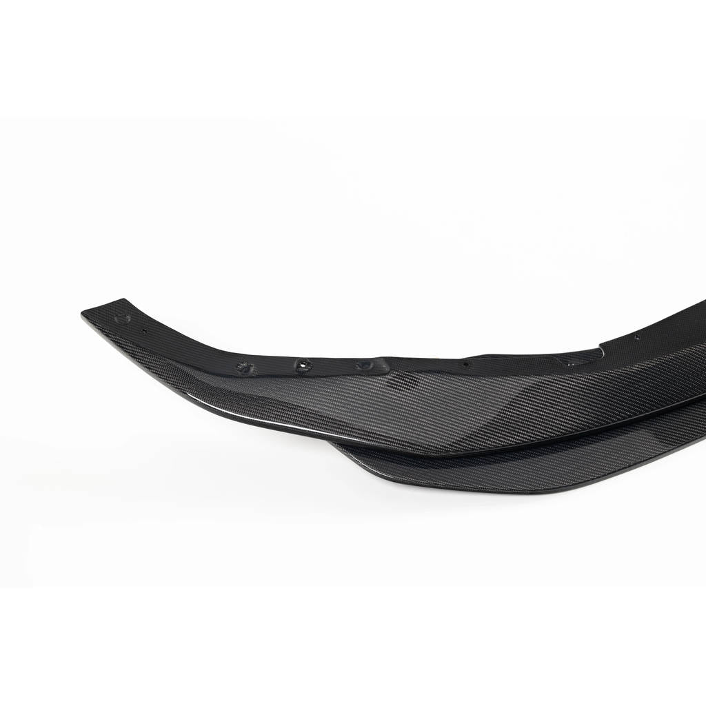 TEAM SCHIRMER EX-FR-G87 Adjustable Carbon Front Splitter GT for BMW M2 (G87)  Photo-3