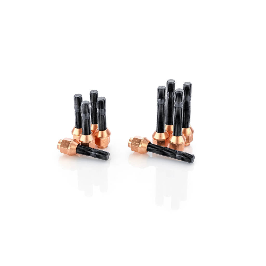TEAM SCHIRMER FE-BOL-E Wheel Studs and Nuts for BMW M3 ( E46 / E90 / E92) / 1M (E82)  Photo-1