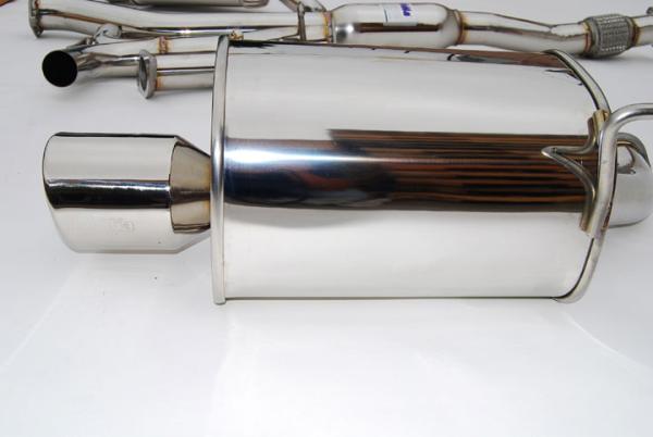 INVIDIA HS10SL1GT3 Exhaust System Q300 S.S Rolled Tip SUBARU LEGACY 2010+ Photo-2 