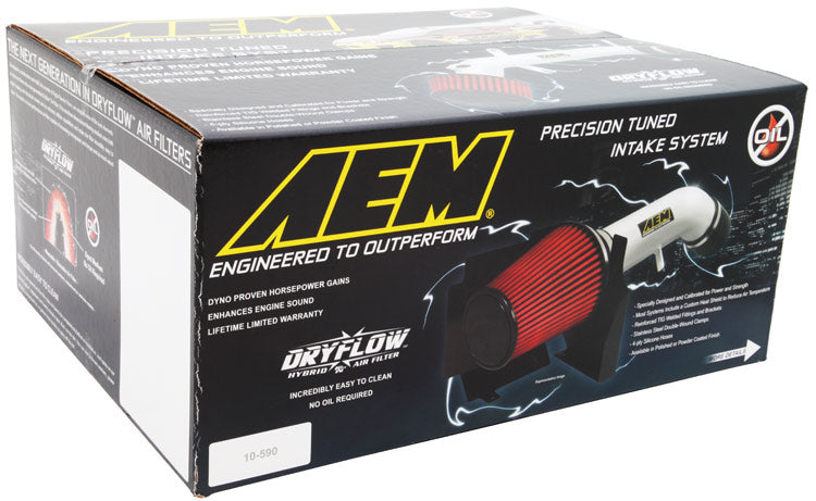 AEM 22-516P 2006 Civic Si Polished Short Ram Intake Photo-2 