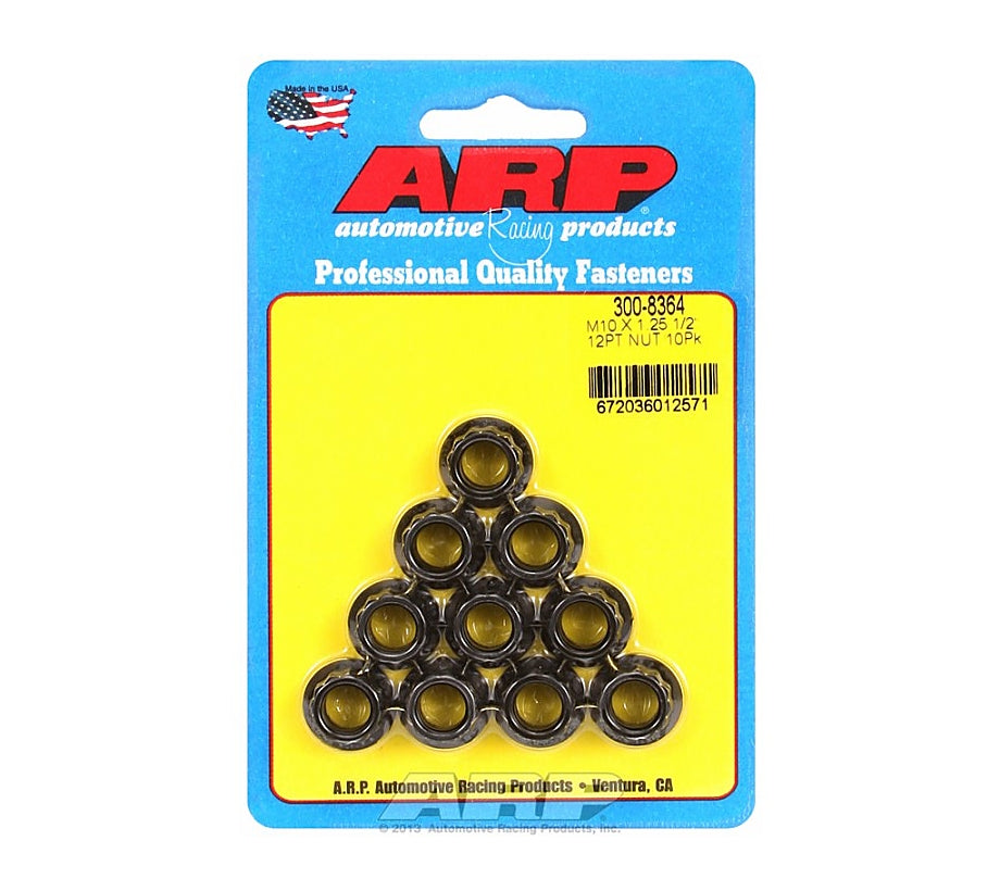 ARP 300-8364 Nut Kit M10 x 1.25 12pt Photo-1 