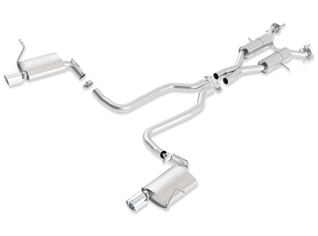 BORLA 140406 Cat Back Exhaust System GCHER 2011 5.7L AT 2+4WD Photo-1 
