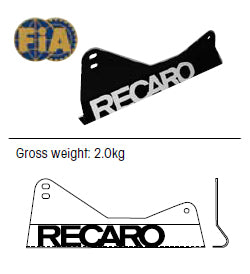 RECARO 360942 Side mounts for Profi SPG/SPA/Pro Racer SPG/SPA FIA, steel Photo-2 