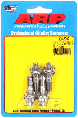 ARP 400-8002 Accessory Stud Kit M8 X 1.25 X 38mm. broached. 4 pieces Photo-1 