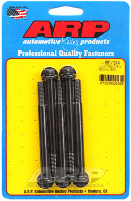 ARP 661-1014 Metric Thread Bolt Kit M8 x 1.25 x 90mm hex black oxide bolts Photo-1 