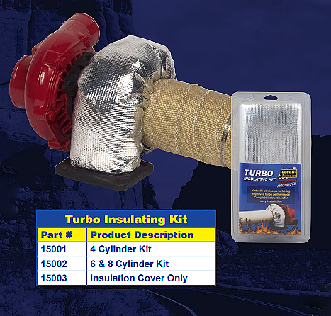 THERMO-TEC 15002 Turbo Insulating Kit 6 & 8 cyl Photo-1 