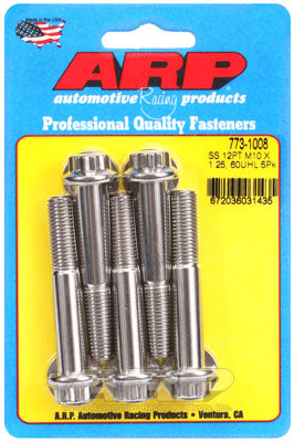 ARP 773-1008 Metric Thread Bolt Kit M10 x 1.25 x 60 12pt SS bolts Photo-1 