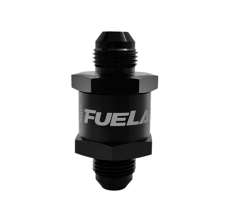 FUELAB 71703 High Flow One-way Check Valve -8AN Male Inlet/Outlet Photo-1 