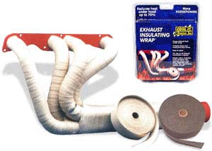 THERMO-TEC 11152 Exhaust Insulating Wrap white 2 in. x 15 ft. Photo-2 