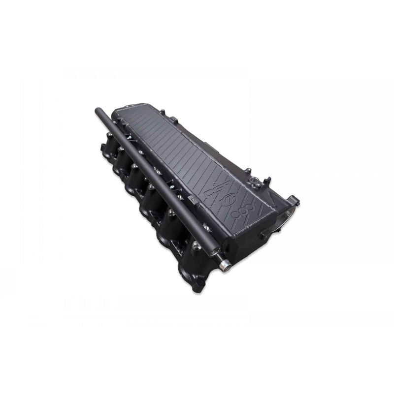 CSF 8200B Charge Air Cooler Manifold (black) for TOYOTA GR Supra A90/A91, BMW B58 engine Photo-1 