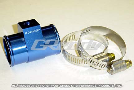 GREDDY 16401634 Radiator Hose Adapter with Temp Gauge Fitting 34mm Photo-1 